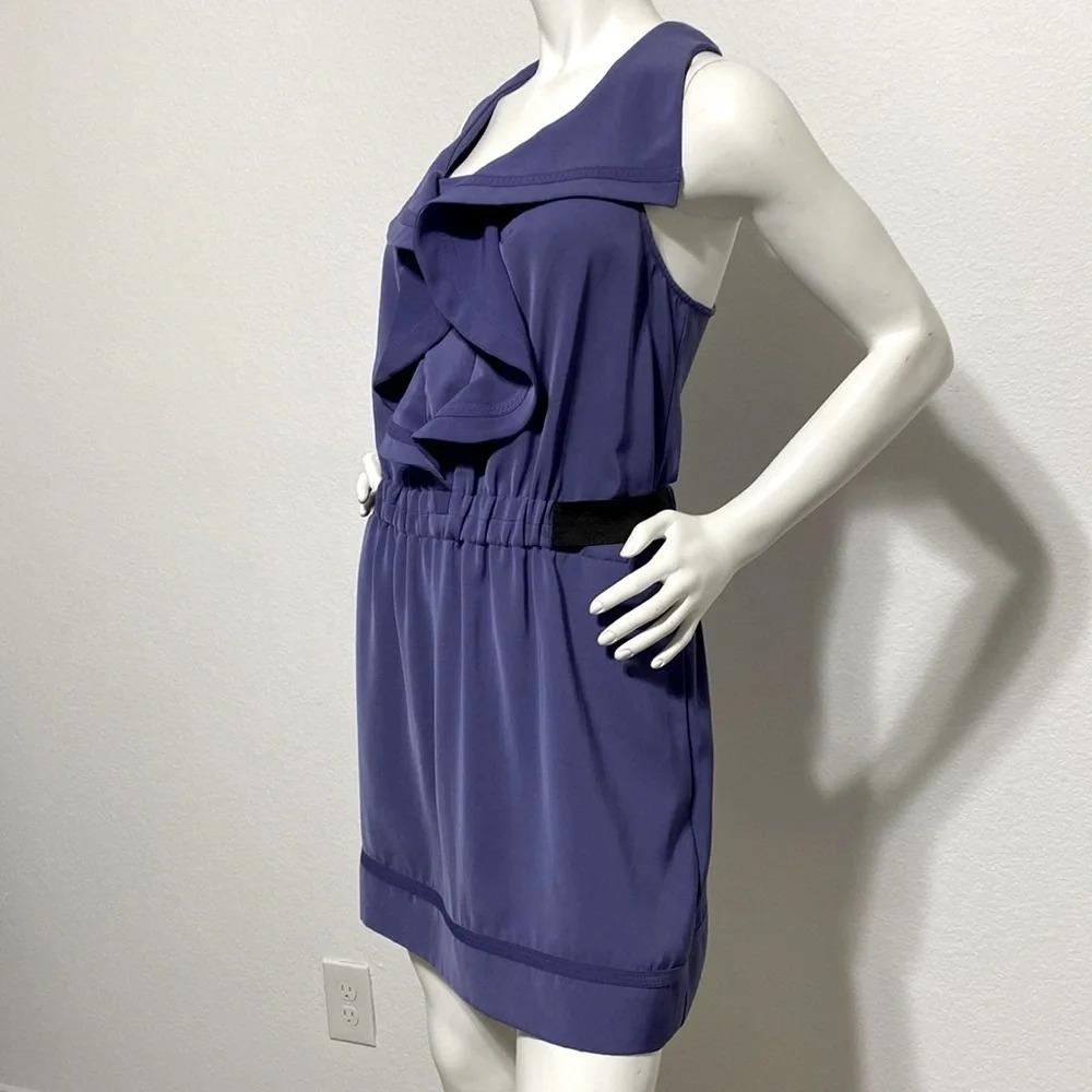 Rachel Roy Blue Ruffled Dress - Picture 2 of 4